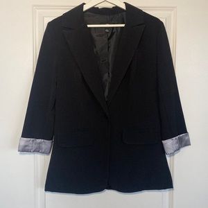 Black Blazer IZ Byer size large professional jacket